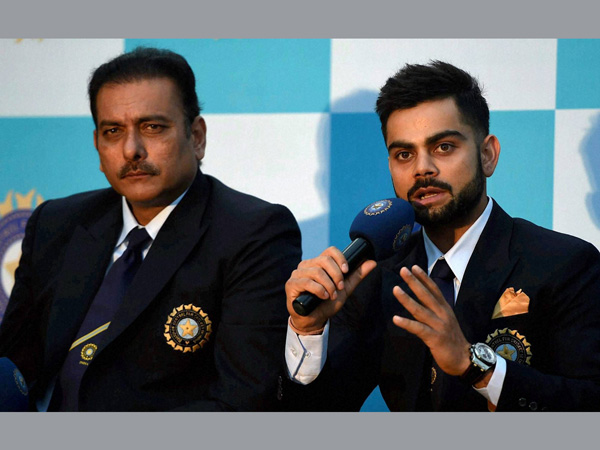 ভারতীয় দলের কোচ পদের দৌড়ে উড়ে এসে জুড়ে বসলেন শাস্ত্রী! ভারতীয় দলের কোচ পদের দৌড়ে উড়ে এসে জুড়ে বসলেন শাস্ত্রী!