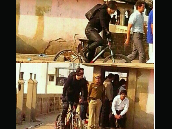 সাইকেল নিয়ে কেরামতি