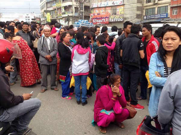 নেপালে ভূমিকম্প