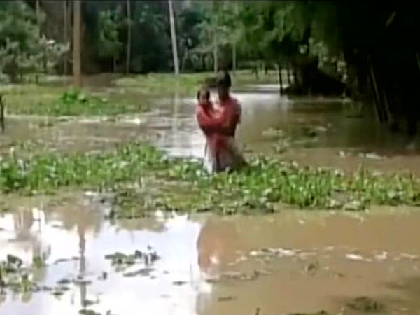 অসমের বন্যা পরিস্থিতি
