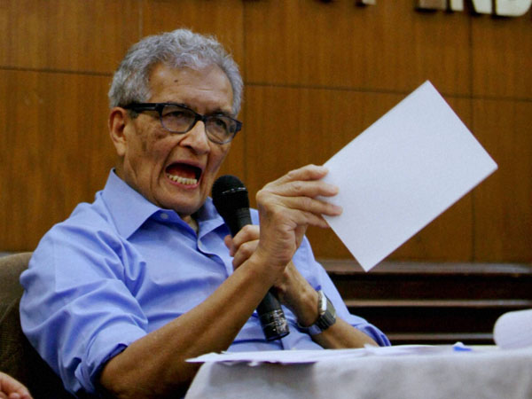 বিস্ফোরক অমর্ত্য সেন