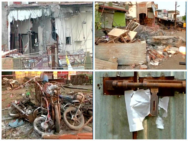 ঝাবুয়ায় বিস্ফোরণ