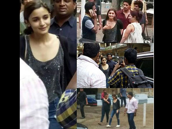 শ্যুটিংয়ের মাঝে