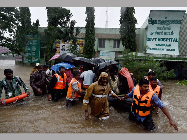 আরও বৃষ্টি চেন্নাইতে