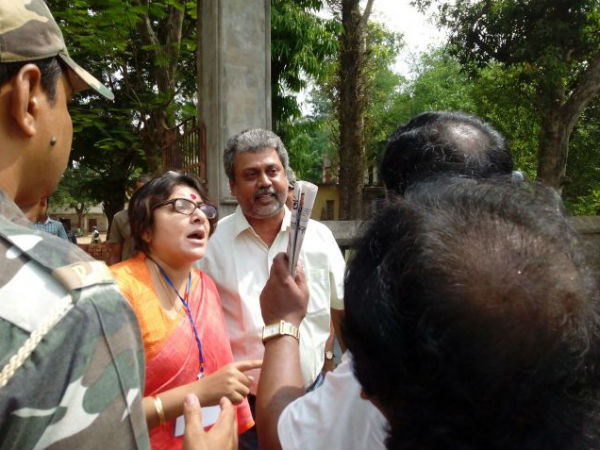 প্রিসাইডিং অফিসারকে রিগিং প্রশ্নে ধমক-শাসানি বিজেপি প্রার্থী লকেটের, রিপোর্ট তলব কমিশনের প্রিসাইডিং অফিসারকে রিগিং প্রশ্নে ধমক-শাসানি বিজেপি প্রার্থী লকেটের, রিপোর্ট তলব কমিশনের