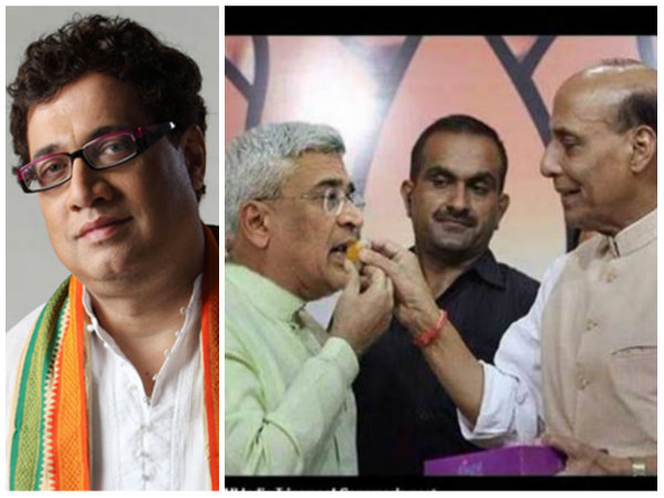 রাজনাথ-কারাতের 'ভুয়ো' ছবি দেখিয়ে আক্রমণ করে বিপাকে তৃণমূল! রাজনাথ-কারাতের 'ভুয়ো' ছবি দেখিয়ে আক্রমণ করে বিপাকে তৃণমূল!