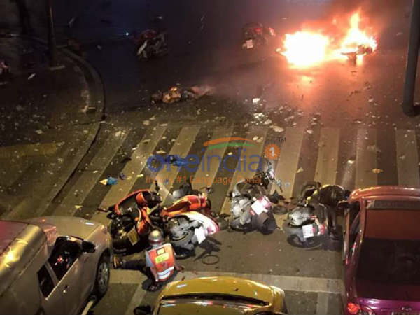 থাইল্যান্ডে বিস্ফোরণ