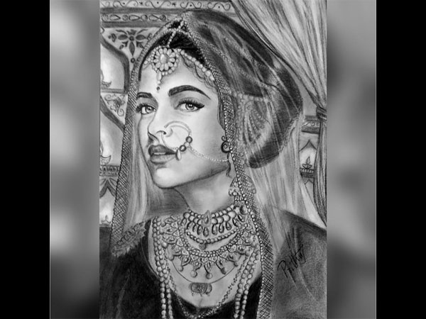দীপিকার পদ্মাবতী লুক