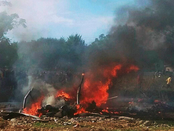 হেলিকপ্টার দুর্ঘটনায় মৃত ৩ সেনা অফিসার
