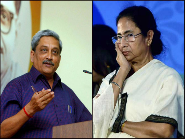 সেনা মোতায়েন : পারিক্করের চিঠি মমতাকে