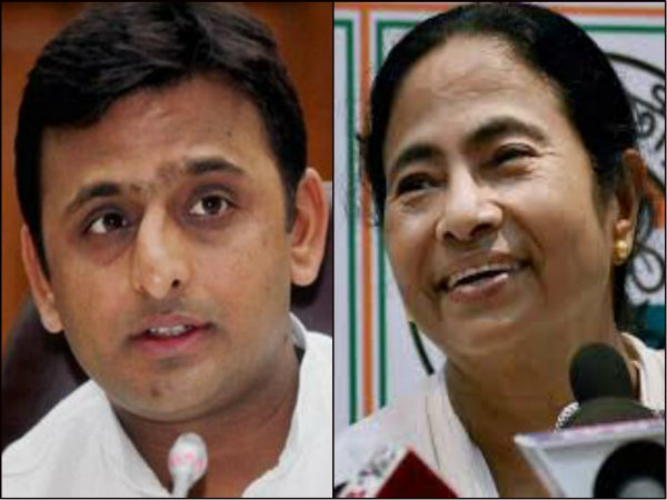 অখিলেশকে মমতার বার্তা
