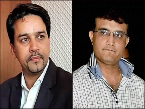 বিবিসিআই প্রধান হওয়ার দৌড়ে অনুরাগ ঠাকুরের জায়গা নিতে পারেন সৌরভ? বিবিসিআই প্রধান হওয়ার দৌড়ে অনুরাগ ঠাকুরের জায়গা নিতে পারেন সৌরভ?