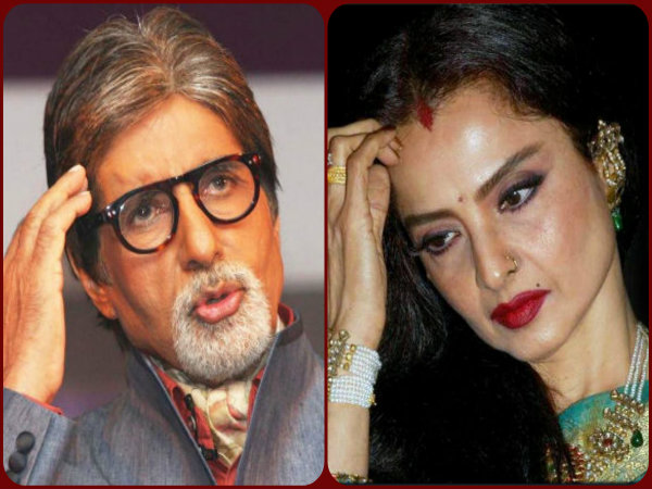 বলিউড পার্টিতে একসঙ্গে অমিতাভ-রেখা! বলিউড পার্টিতে একসঙ্গে অমিতাভ-রেখা!