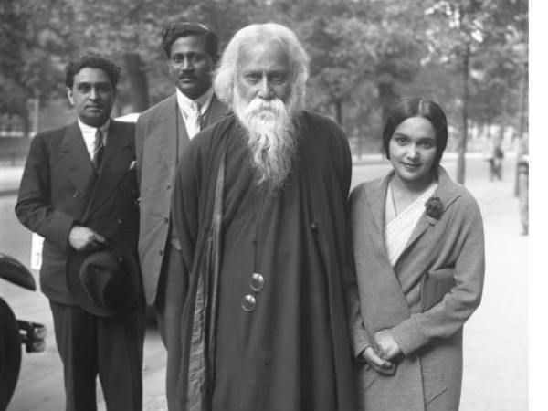 ১৯২১ সালে শান্তিনিকেতনের শুরু