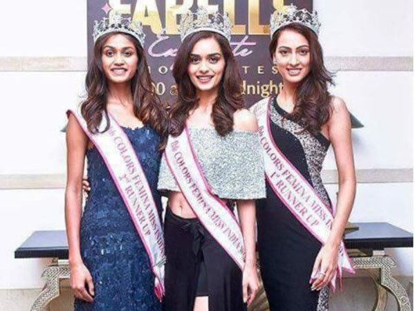 প্রতিযোগীতায় মানুসির প্রতিদ্বন্দ্বী কারা ছিলেন?