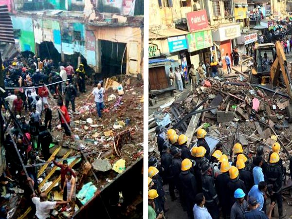 মুম্বইয়ে ভাঙল বাড়ি, মৃত কমপক্ষে ৩, এখনও আটক বহু মুম্বইয়ে ভাঙল বাড়ি, মৃত কমপক্ষে ৩, এখনও আটক বহু