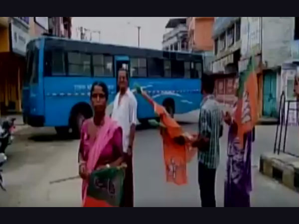 সমর্থকের মৃত্যু ঘিরে বিজেপির ডাকা বনধে অশান্ত উত্তর দিনাজপুর, ভাঙচুর বাস-লরি সমর্থকের মৃত্যু ঘিরে বিজেপির ডাকা বনধে অশান্ত উত্তর দিনাজপুর, ভাঙচুর বাস-লরি