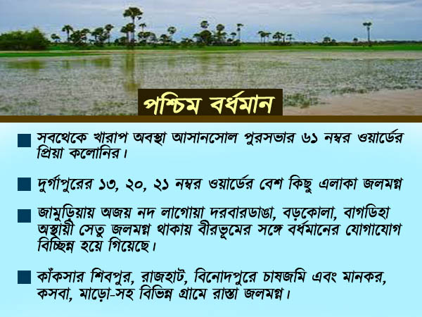 নতুন করে জল ছাড়ল ডিভিসি, বন্যা পরিস্থিতি আরও জটিল ৪ জেলায় নতুন করে জল ছাড়ল ডিভিসি, বন্যা পরিস্থিতি আরও জটিল ৪ জেলায়