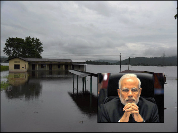 অসমে ভয়াবহ বন্যা পরিস্থিতি সরেজমিনে দেখতে আজ যাচ্ছেন মোদী অসমে ভয়াবহ বন্যা পরিস্থিতি সরেজমিনে দেখতে আজ যাচ্ছেন মোদী
