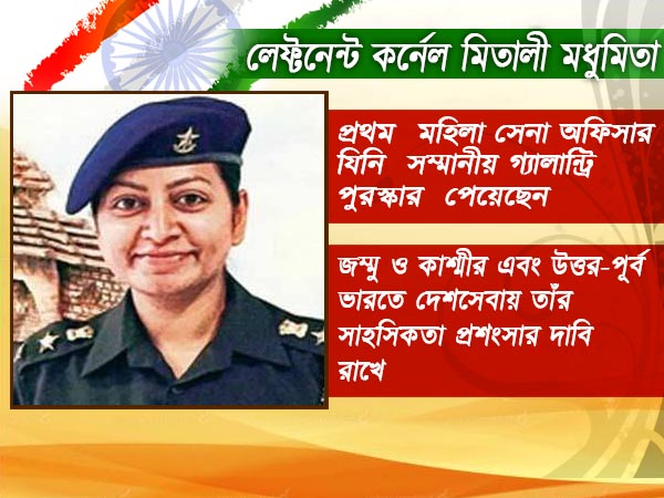 ফিরে দেখা ভারতীয় সেনা অফিসার মিতালী মধুমিতার বীরত্বের কাহিনি ফিরে দেখা ভারতীয় সেনা অফিসার মিতালী মধুমিতার বীরত্বের কাহিনি