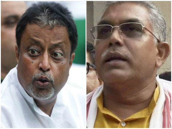 মকুল নিয়ে দিলীপের মন্তব্যে মকুল নিয়ে দিলীপের মন্তব্যে