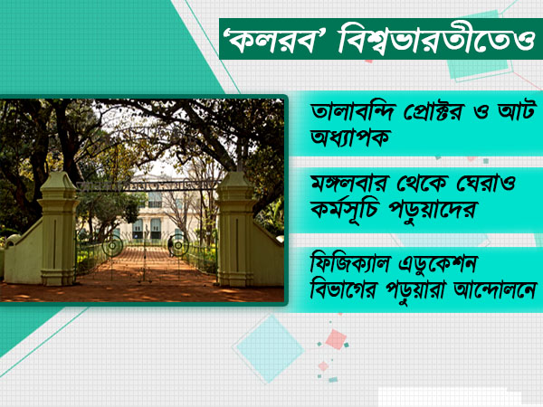 ক্লাসের পর কাটে রাস্তায়, হস্টেলের দাবিতে প্রোক্টর-অধ্যাপক ঘেরাও বিশ্বভারতীতে ক্লাসের পর কাটে রাস্তায়, হস্টেলের দাবিতে প্রোক্টর-অধ্যাপক ঘেরাও বিশ্বভারতীতে