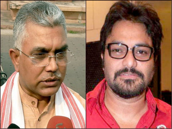তৃণমূল কাঁটায় বিদ্ধ বাবুলের পুজো উদ্বোধন, মমতা-নিশানায় বাক্যবাণ হানলেন দিলীপ তৃণমূল কাঁটায় বিদ্ধ বাবুলের পুজো উদ্বোধন, মমতা-নিশানায় বাক্যবাণ হানলেন দিলীপ
