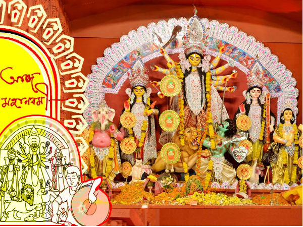 নবমীতে বর্ষাসুরকে উপেক্ষা করেই দর্শনার্থীর ঢল নবমীতে বর্ষাসুরকে উপেক্ষা করেই দর্শনার্থীর ঢল