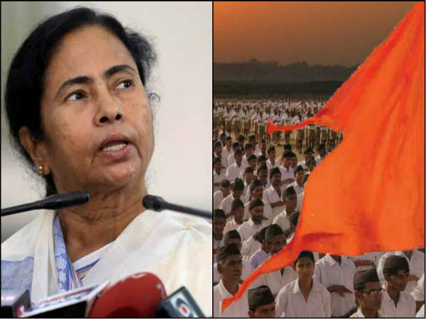 রাজ্যে একনায়কতন্ত্র চালিয়ে আগুন নিয়ে খেলছেন মমতাই, পাল্টা হুঁশিয়ারি আরএসএসের রাজ্যে একনায়কতন্ত্র চালিয়ে আগুন নিয়ে খেলছেন মমতাই, পাল্টা হুঁশিয়ারি আরএসএসের