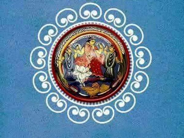 সরায় পটচিত্র