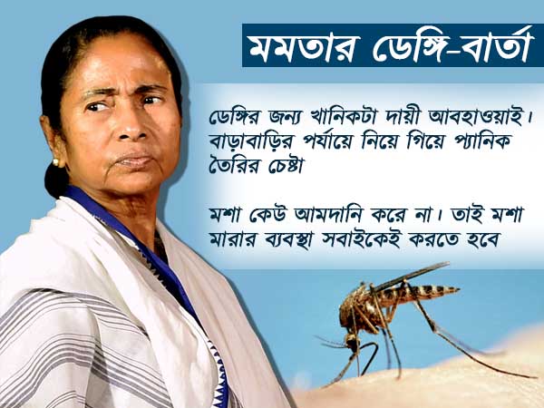 ‘সরকার মশার আমদানি করে না’, ডেঙ্গির জন্য কার দিকে আঙুল তুললেন মমতা ‘সরকার মশার আমদানি করে না’, ডেঙ্গির জন্য কার দিকে আঙুল তুললেন মমতা