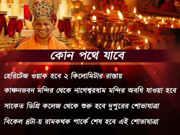 যোগী-র রাজ্যে ছোটি দিওয়ালির বড় সেলিব্রেশন, থাকছে চমক যোগী-র রাজ্যে ছোটি দিওয়ালির বড় সেলিব্রেশন, থাকছে চমক