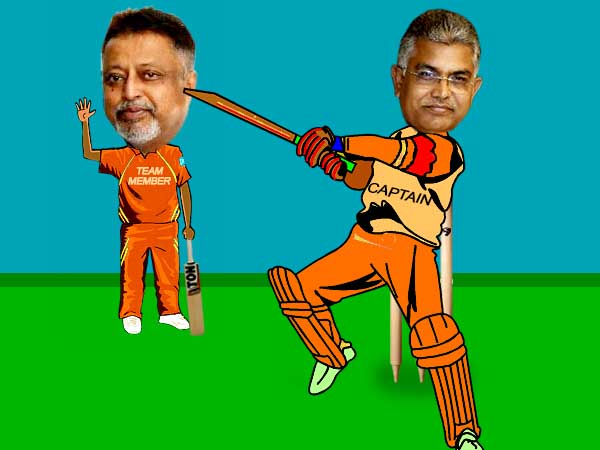 মুকুলের ক্যাপ্টেন দিলীপ ঘোষ মুকুলের ক্যাপ্টেন দিলীপ ঘোষ