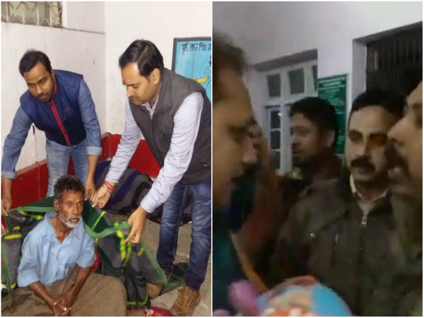 গভীর রাতে শিলিগুড়িতে বিজেপির কম্বল বিলিতে বাধা পুলিশের, ভিডিও হল ভাইরাল গভীর রাতে শিলিগুড়িতে বিজেপির কম্বল বিলিতে বাধা পুলিশের, ভিডিও হল ভাইরাল