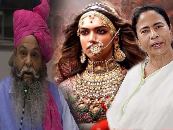 পদ্মাবতী বিতর্কে তরোয়াল দিয়ে মমতার নাক কাটার হুমকি পদ্মাবতী বিতর্কে তরোয়াল দিয়ে মমতার নাক কাটার হুমকি
