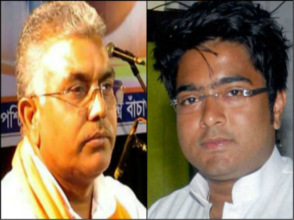 দিলীপকে ‘জিভকাটা’ কটাক্ষ অভিষেকের, পাল্টা বাণ বিজেপি রাজ্য সভাপতিরও দিলীপকে ‘জিভকাটা’ কটাক্ষ অভিষেকের, পাল্টা বাণ বিজেপি রাজ্য সভাপতিরও