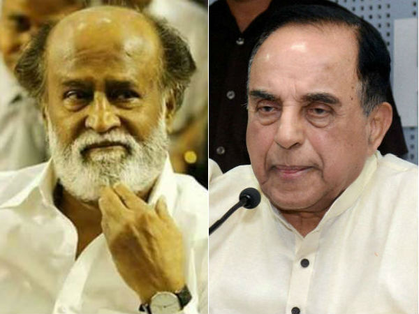 রজনীকান্তকে অশিক্ষিত বললেন বিজেপি সাংসদ সুব্রামনিয়ান স্বামী রজনীকান্তকে অশিক্ষিত বললেন বিজেপি সাংসদ সুব্রামনিয়ান স্বামী