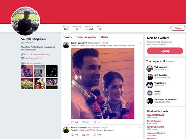 ফেসবুক কান্ডের পর দাদা'র নামে টুইটারে ফেক অ্যাকাউন্ট, 'ভুয়ো' দাদাকে ফলো শাহরুখের ফেসবুক কান্ডের পর দাদা'র নামে টুইটারে ফেক অ্যাকাউন্ট, 'ভুয়ো' দাদাকে ফলো শাহরুখের