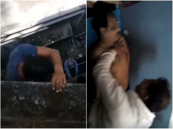 প্রাণ বাঁচাতে কার্নিশে ঝুলল সিভিক ভলান্টিয়ার, কী বলল তাঁরা, দেখুন ভিডিও প্রাণ বাঁচাতে কার্নিশে ঝুলল সিভিক ভলান্টিয়ার, কী বলল তাঁরা, দেখুন ভিডিও