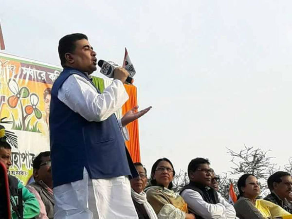 বামপন্থীদের সমর্থন শুভেন্দুর