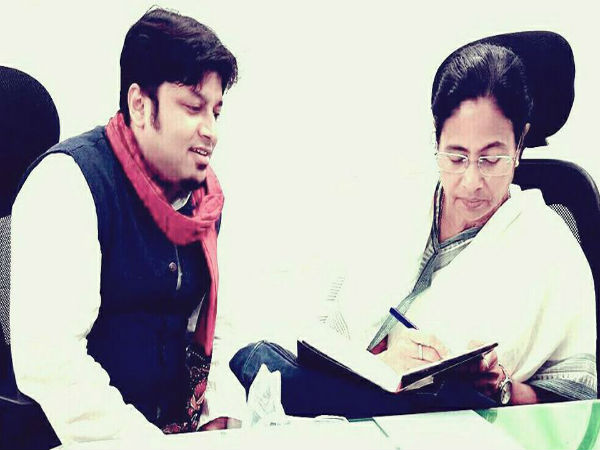 মমতা বন্দ্যোপাধ্যায়ের সঙ্গে
