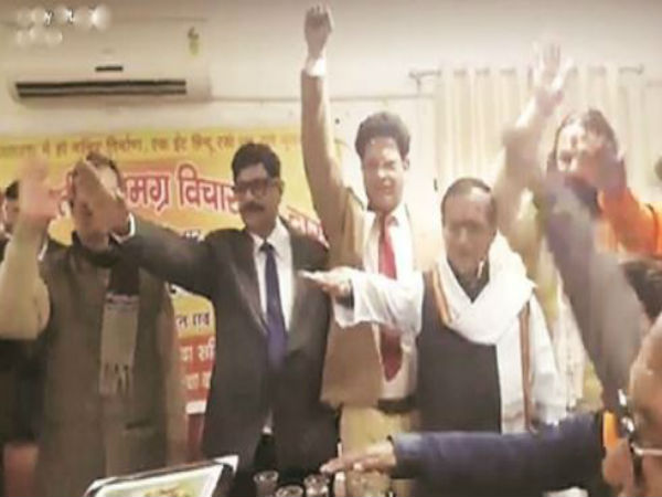 রামমন্দির তৈরির পক্ষে শপথ উত্তর প্রদেশের ডিজি হোমগার্ডের, ভাইরাল হল ভিডিও রামমন্দির তৈরির পক্ষে শপথ উত্তর প্রদেশের ডিজি হোমগার্ডের, ভাইরাল হল ভিডিও