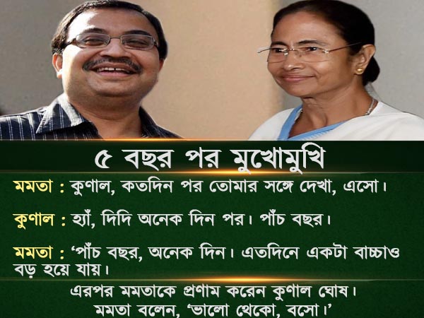 সংসদে মমতার সঙ্গে দেখা কুণালের! পাঁচ বছর পর সাক্ষাতেও ধরা পড়ল পুরনো আবেগ সংসদে মমতার সঙ্গে দেখা কুণালের! পাঁচ বছর পর সাক্ষাতেও ধরা পড়ল পুরনো আবেগ