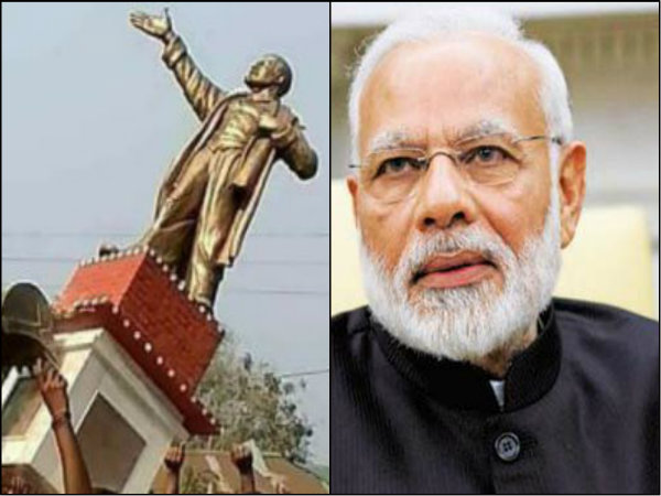 মূর্তি ভাঙা নিয়ে কড়া প্রতিক্রিয়া প্রধানমন্ত্রীর! বিভিন্ন রাজ্যে পাঠানো হল নির্দেশিকা মূর্তি ভাঙা নিয়ে কড়া প্রতিক্রিয়া প্রধানমন্ত্রীর! বিভিন্ন রাজ্যে পাঠানো হল নির্দেশিকা