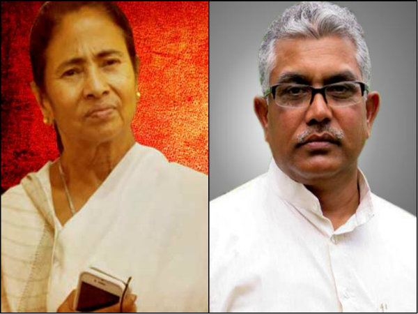 তৃতীয় ফ্রন্ট অবাস্তব ভাবনার ফসল! আঞ্চলিক দল কটাক্ষে মমতাকে একহাত দিলীপের তৃতীয় ফ্রন্ট অবাস্তব ভাবনার ফসল! আঞ্চলিক দল কটাক্ষে মমতাকে একহাত দিলীপের