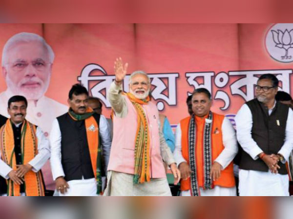 ৩ দশক পরে পালা বদলের শপথ ত্রিপুরায়, জমকালো অনুষ্ঠানে হাজির থাকবেন মোদী ৩ দশক পরে পালা বদলের শপথ ত্রিপুরায়, জমকালো অনুষ্ঠানে হাজির থাকবেন মোদী