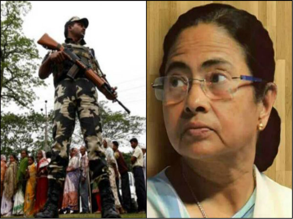 হাত বাড়ালেই ‘গেরুয়া’-বাহিনী! পঞ্চায়েত ভোটে সুরক্ষা-বিতর্কে মমতাকে শ্লেষ বিজেপির হাত বাড়ালেই ‘গেরুয়া’-বাহিনী! পঞ্চায়েত ভোটে সুরক্ষা-বিতর্কে মমতাকে শ্লেষ বিজেপির