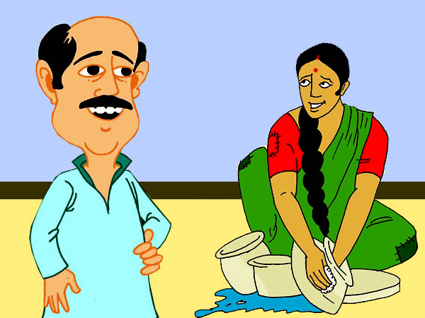 ভজহরির সঙ্কট!কাজের মাসীকে বিয়ে করে হল যে বিপত্তি.. ভজহরির সঙ্কট!কাজের মাসীকে বিয়ে করে হল যে বিপত্তি..