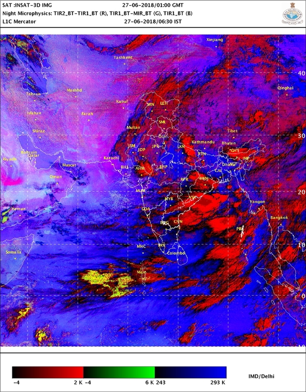 মৌসুমী বায়ু এগোচ্ছে দিল্লি-সহ উত্তর-পশ্চিম ভারতের দিকে! কবে থেকে বর্যা, জেনে নিন বিস্তারিত মৌসুমী বায়ু এগোচ্ছে দিল্লি-সহ উত্তর-পশ্চিম ভারতের দিকে! কবে থেকে বর্যা, জেনে নিন বিস্তারিত