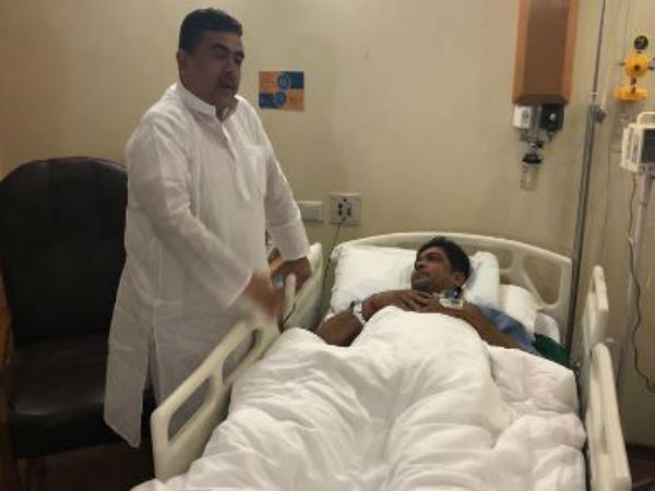 অসুস্থ লক্ষ্মীরতন! সহকর্মীকে দেখতে হাসপাতালে শুভেন্দু অধিকারী অসুস্থ লক্ষ্মীরতন! সহকর্মীকে দেখতে হাসপাতালে শুভেন্দু অধিকারী